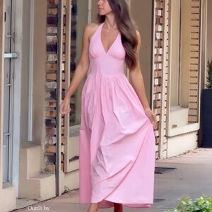 Pink Maxi Dress